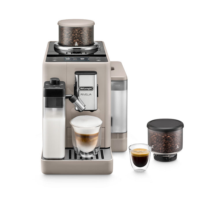 DELONGHI Rivelia Automatic Coffee Maker - Beige | EXAM440.55.BG