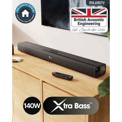 Majority Naga 80 2.1 Bluetooth Soundbar 140w | 1000003047