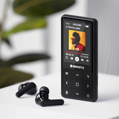 Majority MP300 16GB Bluetooth MP3 Player with Earphones - Black | 1000003184