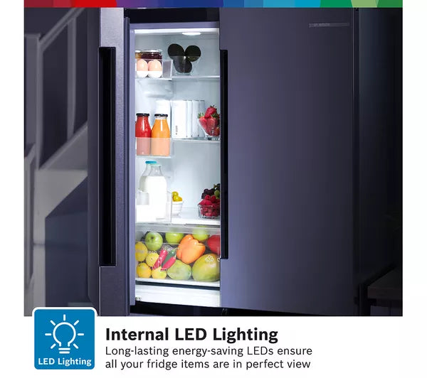 BOSCH Series 4 French Door Bottom Freezer | KFN96VPEAG