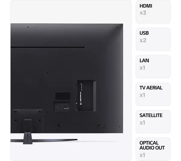 LG 50″ 4K Ultra HD LED Smart TV With Amazon Alexa (2023) | 50UR81006LJ.AEK