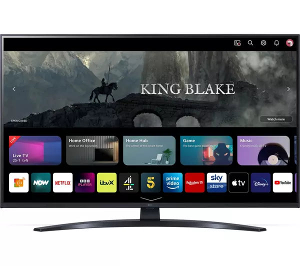 LG 50″ 4K Ultra HD LED Smart TV With Amazon Alexa (2023) | 50UR81006LJ.AEK