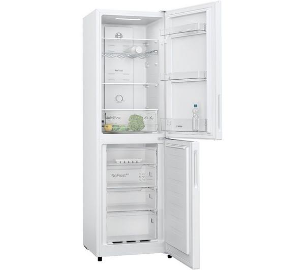 Bosch 50/50 250L Fridge Freezer - White | KGN27NWEAG