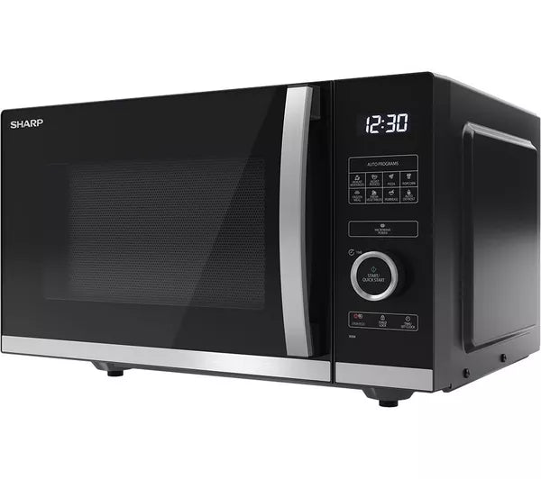 Sharp 25L 900W Solo Flat Bed Microwave | YC-QS254AU-B