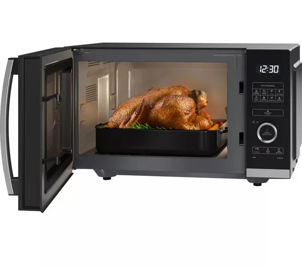 Sharp 25L 900W Solo Flat Bed Microwave | YC-QS254AU-B