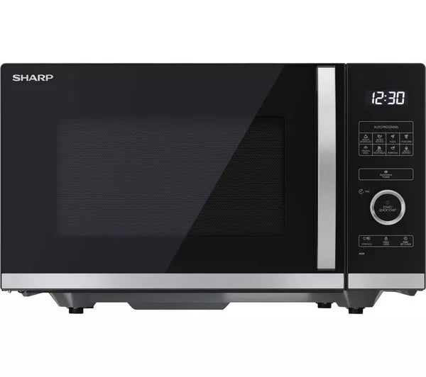 Sharp 25L 900W Solo Flat Bed Microwave | YC-QS254AU-B