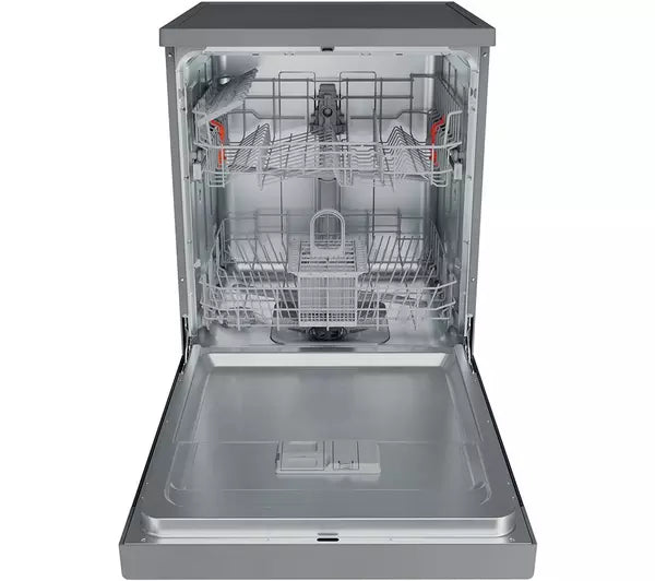 Hotpoint 14 Place Freestanding Dishwasher - Inox || H2FHL626XUK