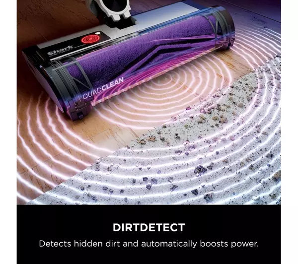 SHARK Detect Pro Cordless Vacuum Cleaner - White & Brass | IW1511UK