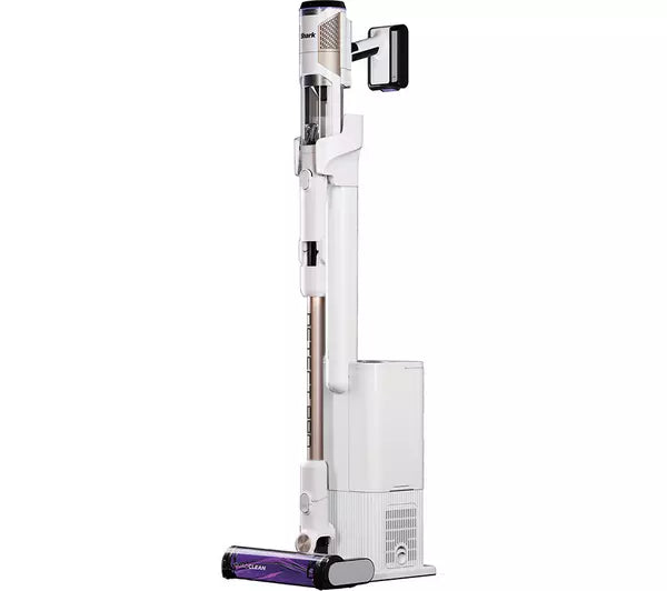 SHARK Detect Pro with Auto-Empty System Cordless Vacuum Cleaner - White & Brass || IW3611UKT