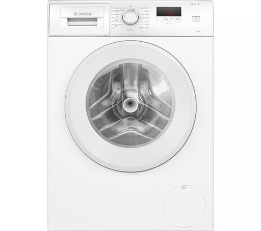 Bosch Series 2 Washing machine, front loader 8 kg 1400 rpm - White | WGE03408GB