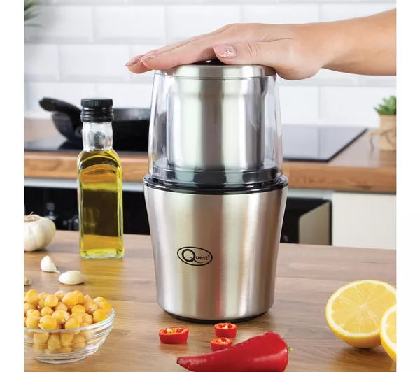 QUEST Electric Wet & Dry Grinder - Silver | 34170