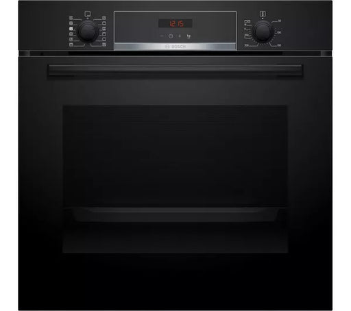 BOSCH Series 4 Electric Pyrolytic Steam Oven - Black | HQA574BB3B
