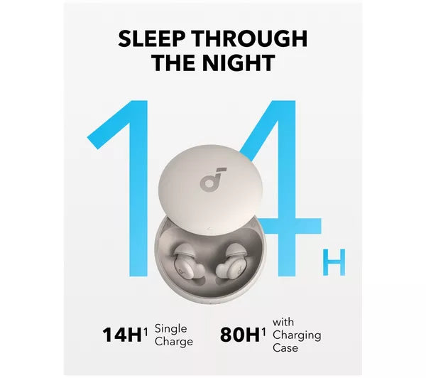 Soundcore Sleep A20 Wireless Sleep Earbuds with Noise Masking and Sleep Tracking, Bluetooth 5.3 | A6611G21