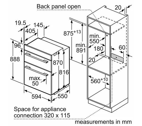 Neff N 30 Built-in double oven | U1DCC0AK3B