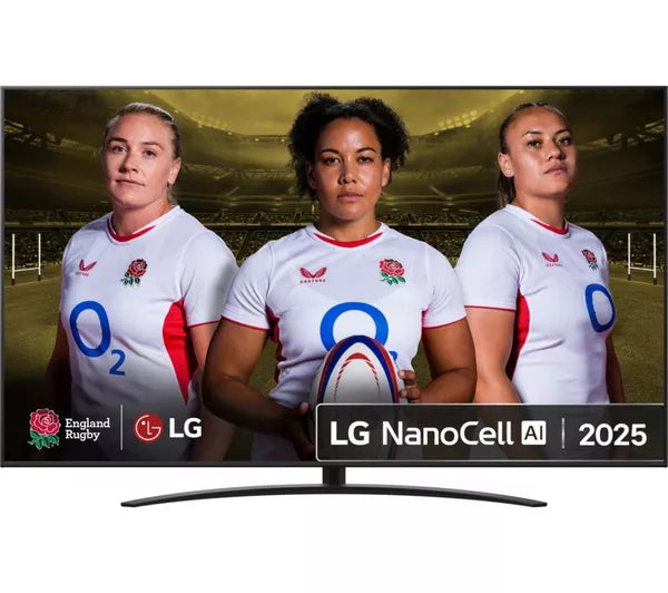LG 86 Inch NanoCell AI NANO81 4K Smart TV 2025 | 86NANO81A6A.AEK