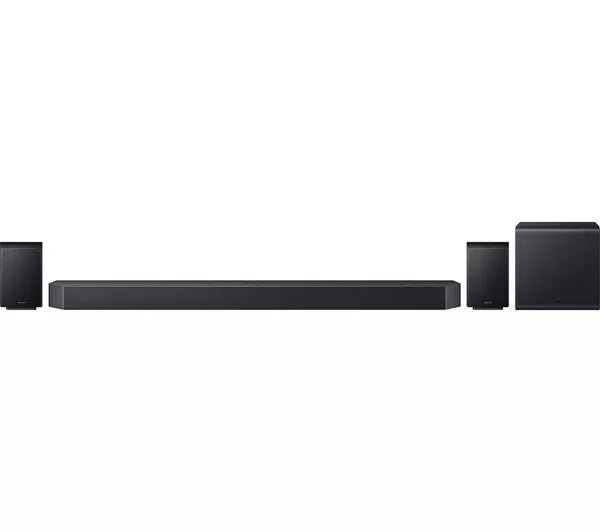 Samsung Q-Series 11.1.4 Soundbar With Wireless Subwoofer & Rear Speakers || HW-Q990F/XU
