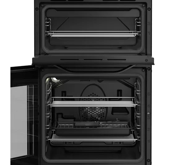 Hotpoint 50cm Electric Cooker - Black | HTE5VCB