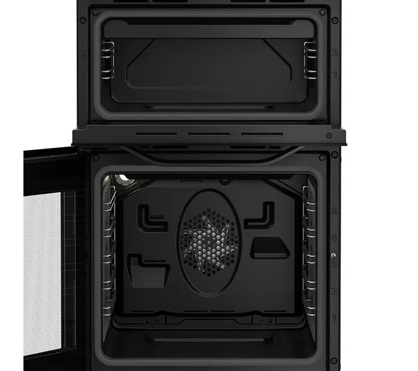 Hotpoint 50cm Electric Cooker - Black | HTE5VCB