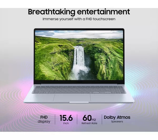 Samsung 15.6" Galaxy Book4 Edge Laptop  - Snapdragon X126100, 16GB RAM, 256GB UFS, Copilot+ | NP750XQB-KA1UK