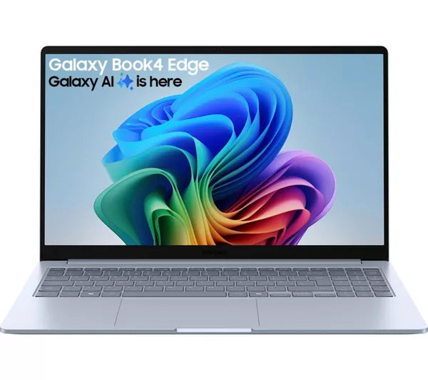 Samsung 15.6" Galaxy Book4 Edge Laptop  - Snapdragon X126100, 16GB RAM, 256GB UFS, Copilot+ | NP750XQB-KA1UK