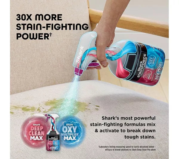 Shark StainForce Cordless Stain-Destroying Spot Cleaner | HX100UKT