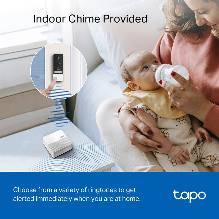 Tapo Doorbell Smart Video Camera Kit Inc Hub | TAPOD230S1 TP-LINK
