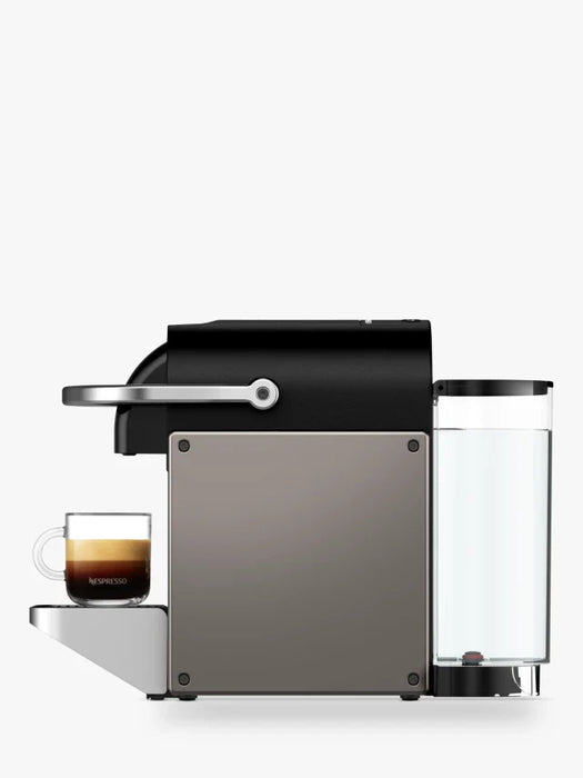 Nespresso Krups Pixie Coffee Machine - Titanium | XN306T40