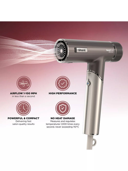 Shark SpeedStyle Pro FLEX 4-in-1 High-Velocity Hair Dryer System | HD542UK