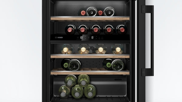 Bosch Series 6, Built-in wine cooler, 82 x 60 cm | BSH KUW21AHG0G