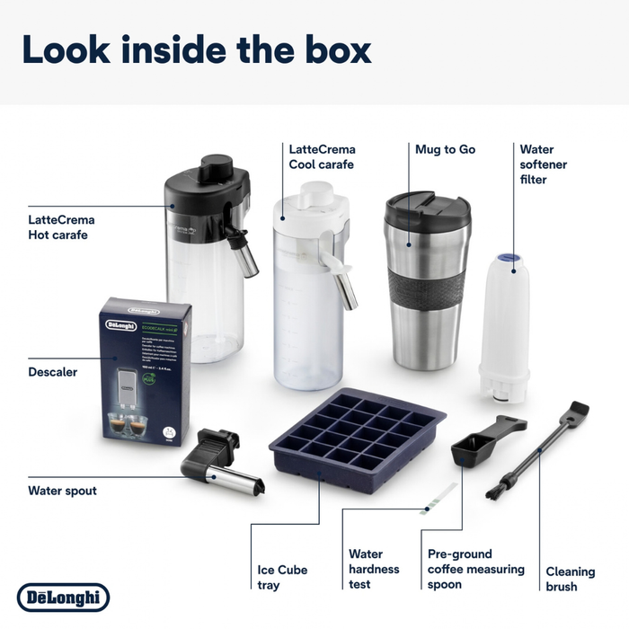 DELONGHI Eletta Explore Fully Automatic Coffee Machine | ECAM450.86.T