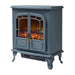 Warmlite Grey Electric Stove Heater with LED Flames - EDL WL46019G - Image 1