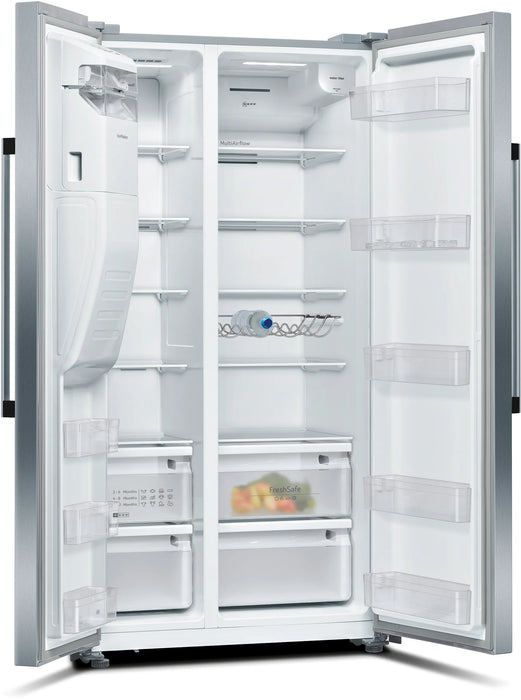 Neff N 70, American Side By Side, 178.7 X 90.8 Cm, - Inox-Easyclean | BSH KA3923IE0G
