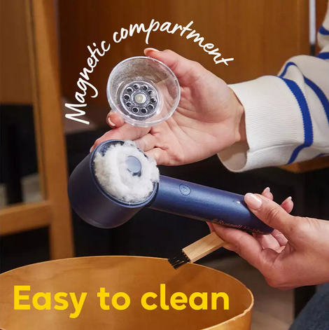 Russell Hobbs Revive Cordless Fabric Shaver and Lint Remover USB-C - Midnight Blue | 27660/RH
