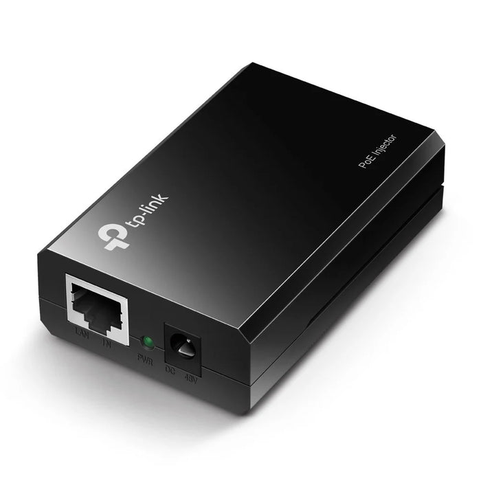 TP-Link Gigabit PoE Injector 802.3af 15.4W - Black | TLPOE150S