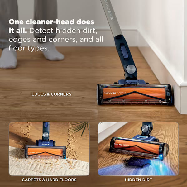 Shark PowerDetect Speed Pet Cordless Vacuum Cleaner Anti Hair Wrap - Ultramarine | IA1241UKT