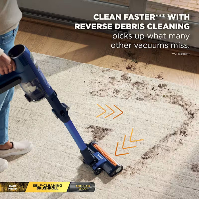 Shark PowerDetect Speed Clean & Empty Pet Pro Cordless Vacuum Cleaner with Auto-Empty Dock - Ultramarine | IA3241UKT