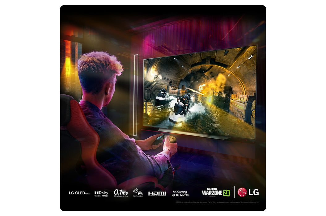 LG OLED 42” 4K Ultra HD Smart TV, OLED42C34LA