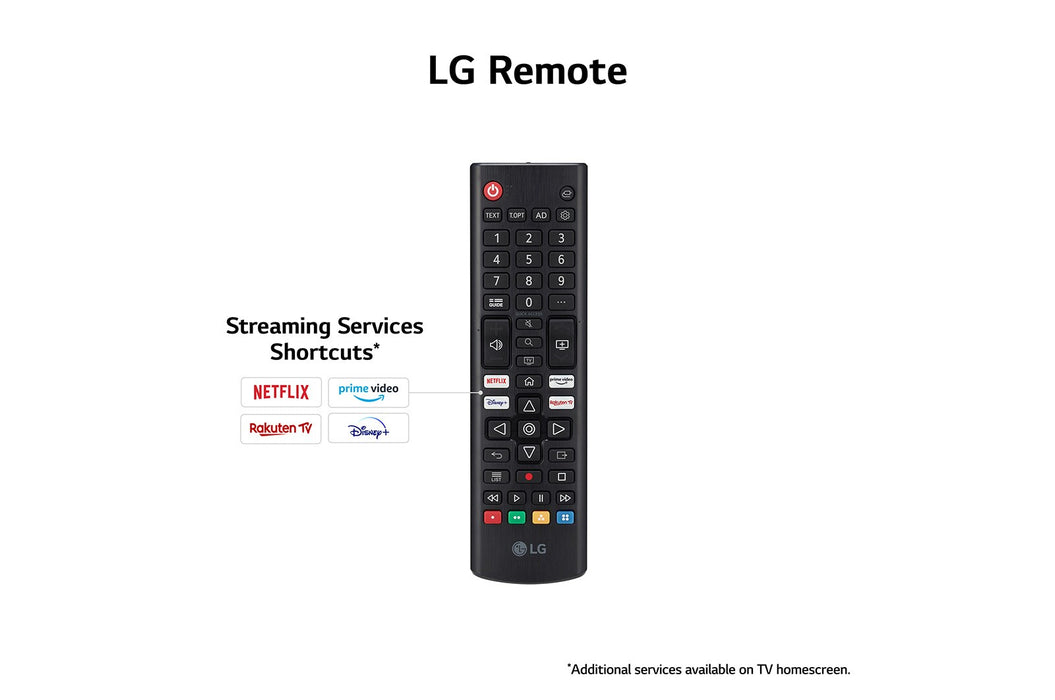 LG UR78 43" Smart 4K Ultra HD HDR LED TV (2023) | 43UR78006LK.AEK