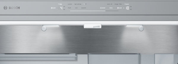 Bosch Series 8, French Door Bottom freezer, multi door, 183 x 90.5 cm, Brushed steel anti-fingerprint | BSH KFF96PIEP