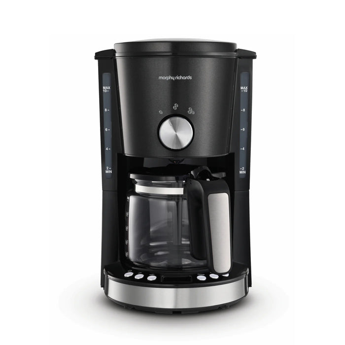 Morphy Richards Evoke Filter Coffee Machine, 1.25L Capacity - Black || 162520