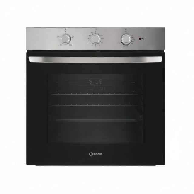 INDESIT Oven Indesit Click&Clean Electric Single Fan Oven - Stainless Steel | IO233XUK IRWINS MEGASTORE