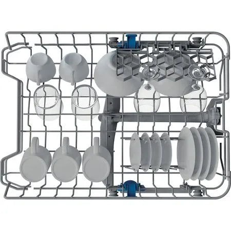 Indesit Push&Go Integrated Slimline Dishwasher 10 Place Settings - White | IN2IE10CS80UK