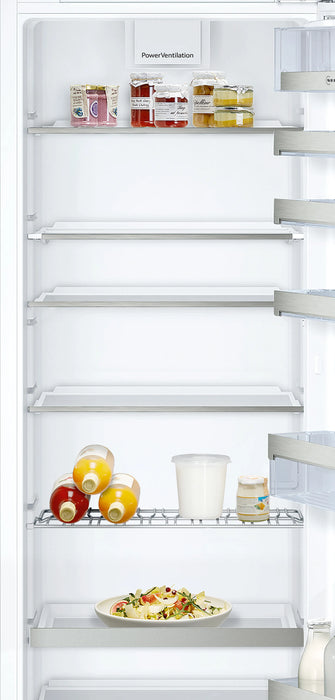 Neff N 70, built-in fridge, 177.5 x 56 cm, flat hinge | BSH KI1813FE0G