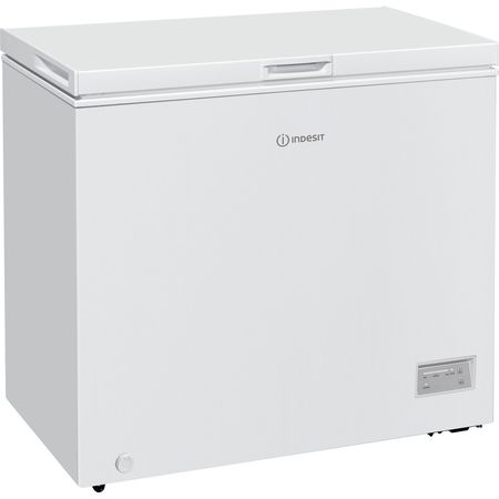 1YW Indesit 91cm Low Frost Chest Freezer 198 Litre - White | INCF1984UK