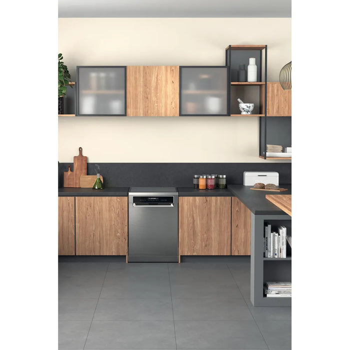 Hotpoint Full Size Freestanding Dishwasher - Stainless Steel | HFP 5O41 WLG X UK