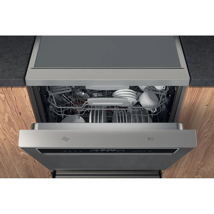 Hotpoint Full Size Freestanding Dishwasher - Stainless Steel | HFP 5O41 WLG X UK