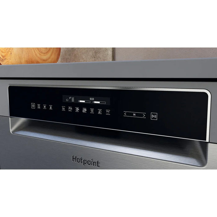 Hotpoint Full Size Freestanding Dishwasher - Stainless Steel | HFP 5O41 WLG X UK
