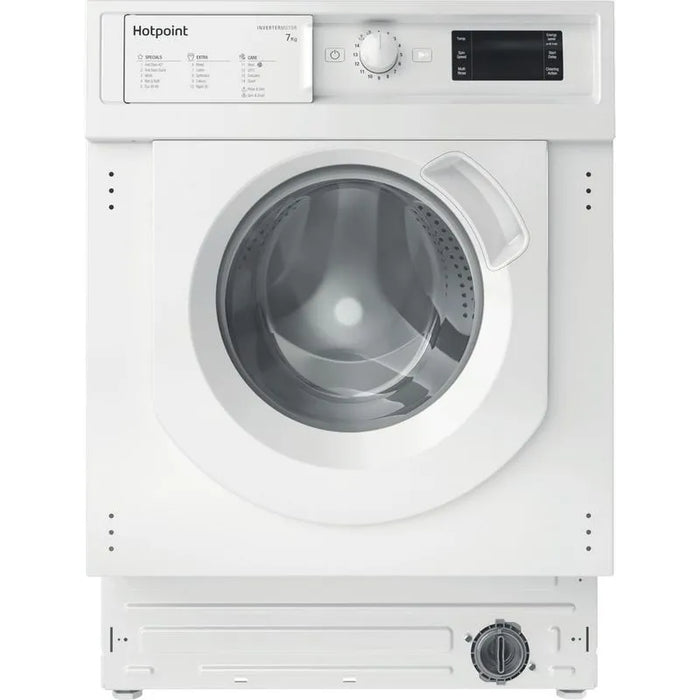 Hotpoint Integrated 7kg Washing Machine with 1400 rpm - White | BIWMHG71483UKN