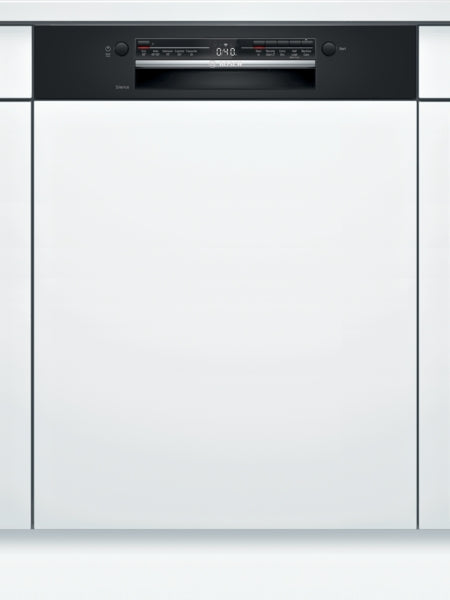 Bosch Series 2, semi-integrated dishwasher, 60 cm - Black | BSH SMI2ITB33G