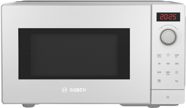 Bosch Series 2, Free-standing microwave, 44 x 26 cm - White | BSH FFL023MW0B